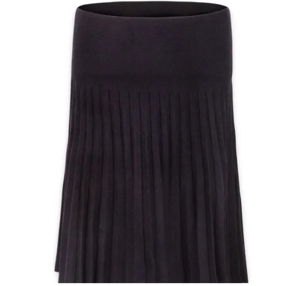 COPY - MIA MOD LADIES YEAR ROUND PLEATED SKIRT - BLACK. One size - extra long/2…